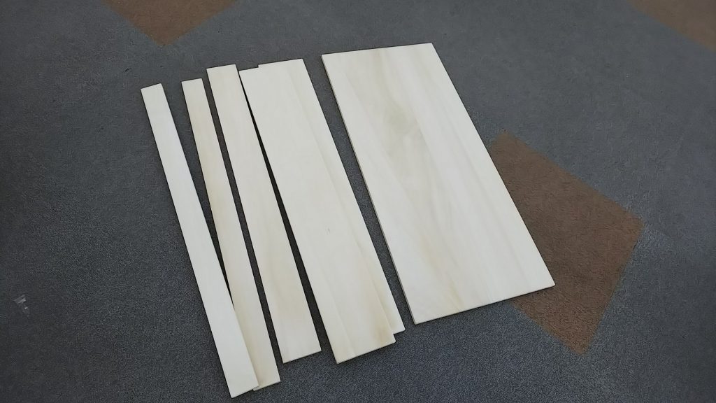 木製自作ガンラック材料