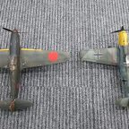 三式戦とBF109